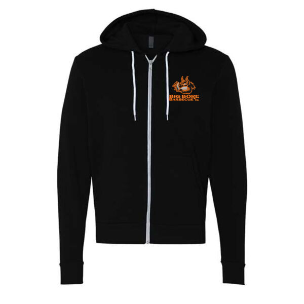 BELLA + CANVAS - Sponge Fleece Full-Zip Hoodie - Embroidered Logo Thumbnail