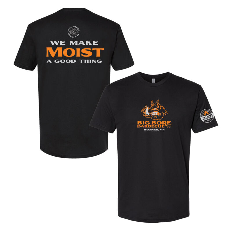 MOIST - Next Level - Unisex Cotton T-Shirt - Printed Logos Thumbnail