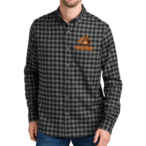 Eddie Bauer® Long Sleeve Favorite Flannel Plaid Shirt - Embroidered Logo Thumbnail