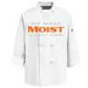 Eight Knot Button Chef Coat with Thermometer Pocket Thumbnail