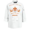 Eight Knot Button Chef Coat with Thermometer Pocket Thumbnail