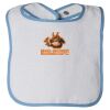 Infant Contrast Trim Terry Bib Thumbnail