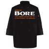 Ten Pearl Button Black Chef Coat Thumbnail